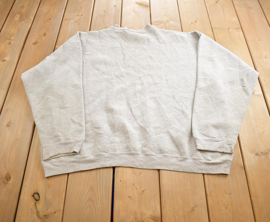 Vintage 1990s Metro Goldwyn Mayer 70th Anniversary Embroidered Crewneck Sweatshirt Made In USA