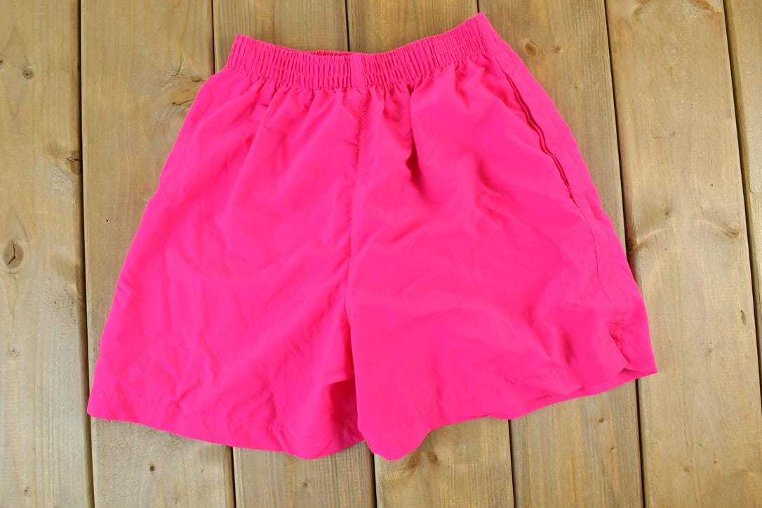 Vintage 1980s Fuschia Nike Athletic Shorts