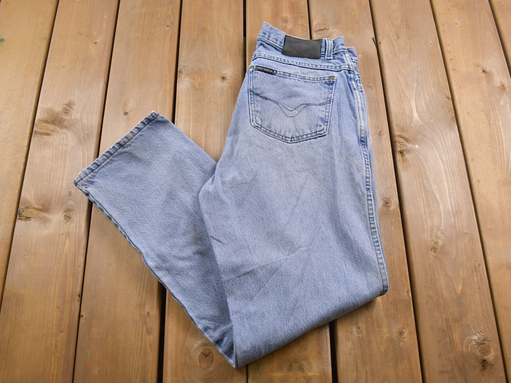 Vintage 1990's Harley Davidson Blue Jeans