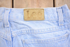 Vintage 1990s Lee Light Wash High Waisted Jean Shorts 30 x 7