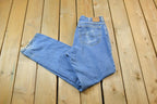 Vintage 1990s Levi's 560 Red Tab Denim Jeans Size 36 x 29 / Blue / Light Wash / Vintage Denim / Made In USA / 90s Levi's / Straight Leg