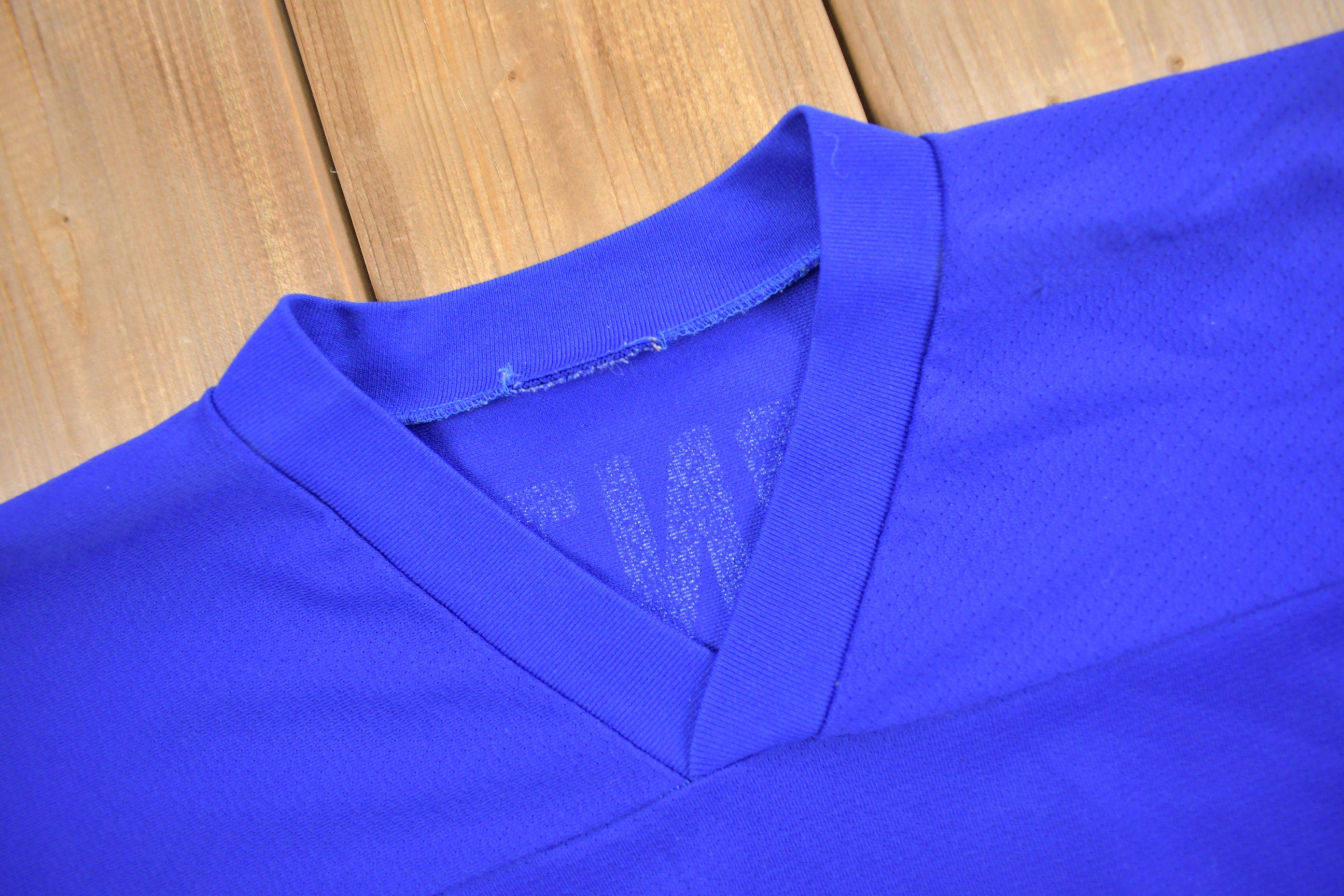 Vintage 1990s New York Rangers NHL Logo 7 Hockey Jersey