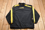 Vintage 1990s Pittsburgh Steelers Fleece Quarter Zip Sweatshirt