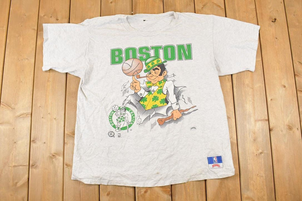Vintage 1990s Boston Celtics FAB NBA T-Shirt Men's XL