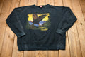 Vintage 1990s Distressed Bald Eagle Crewneck