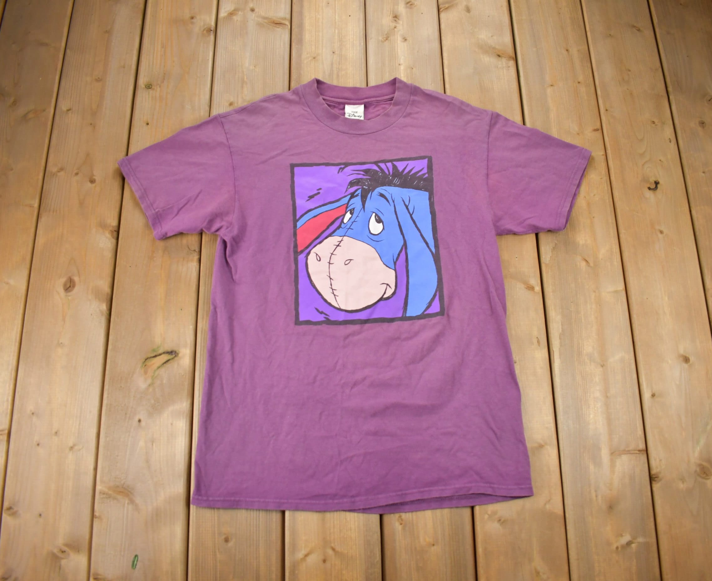 Vintage 1990s Disney Eeyore T-Shirt  90s Graphic Tee  Vintage Winnie The Pooh  Made In USA  90s Disney Tee  The Disney Store