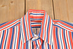 Vintage 1970s Striped Button Up Shirt