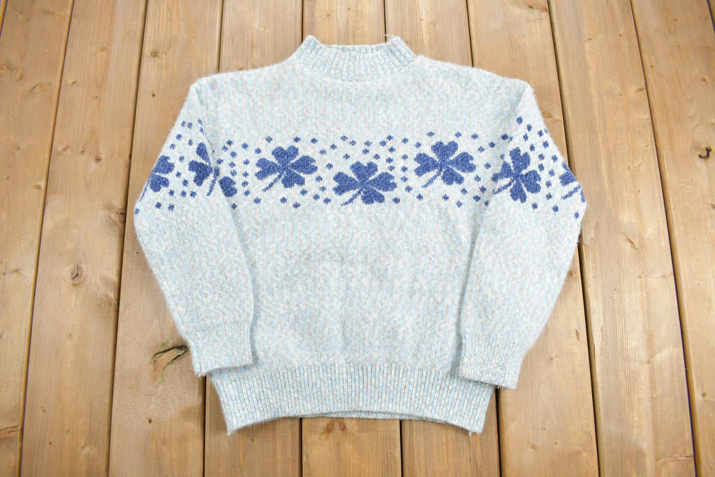 Vintage 1990s Mock Neck Sweatshirt