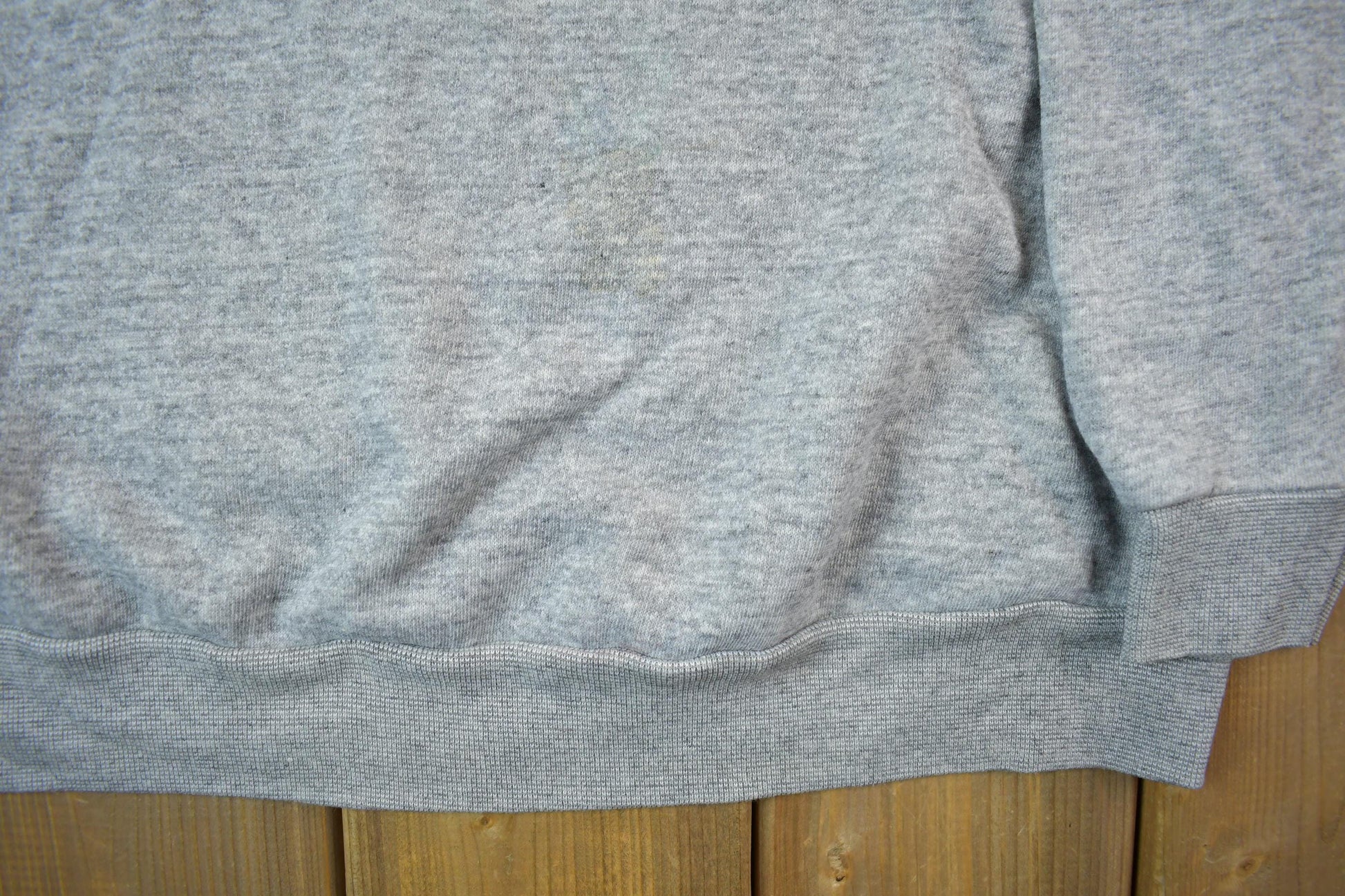 Vintage 1990s Blank Grey Crewneck Sweatshirt