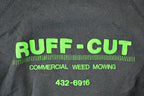 Vintage 1990s Ruff Cut Graphic Print Crewneck Sweatshirt Men's M