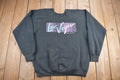 Vintage 1997 Las Vegas Nevada Raglan Graphic Crewneck Sweatshirt