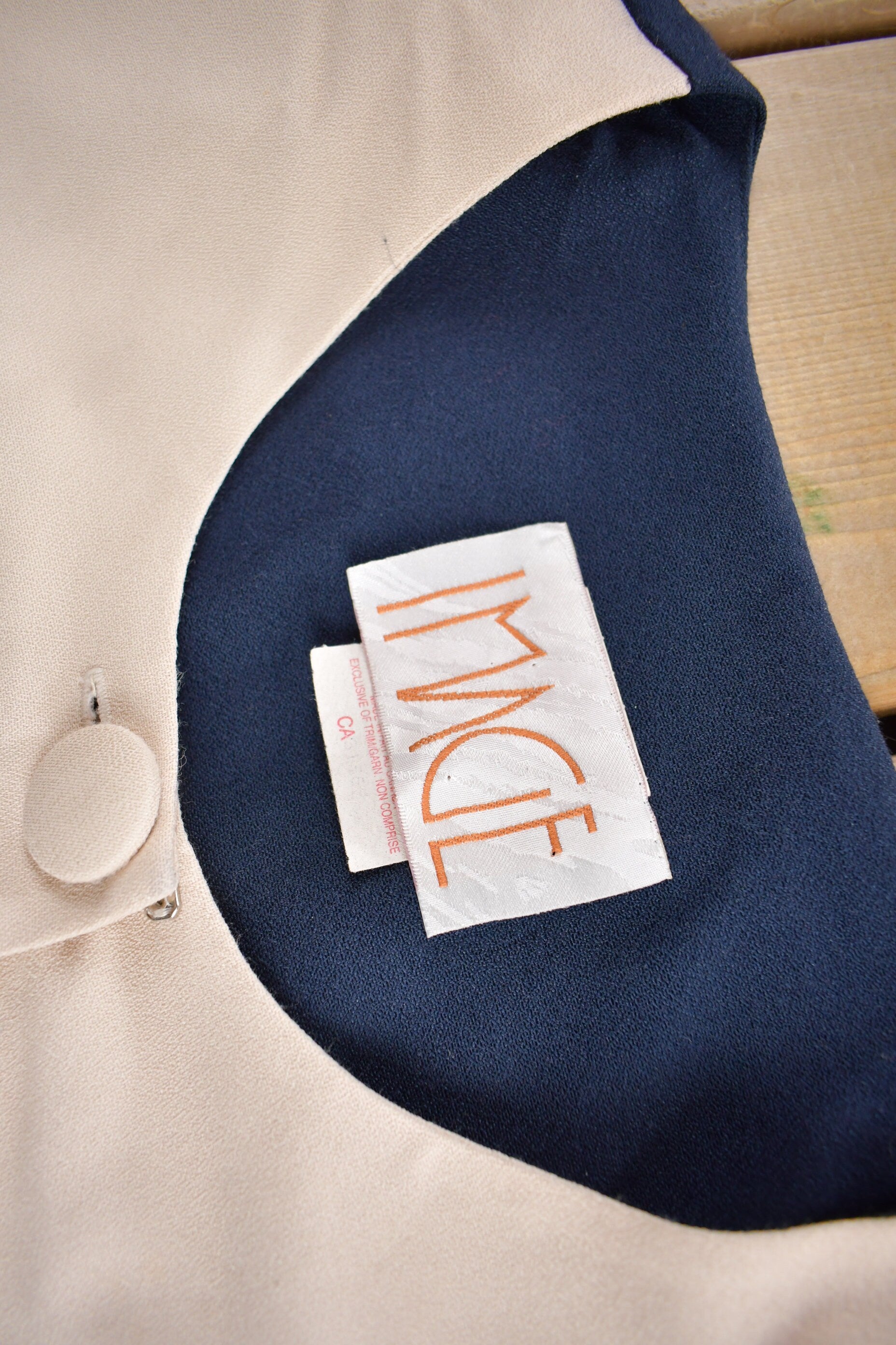 Vintage 1990s Image Women's Button Up Jacket  Light Jacket  Size 20  Made In Canada  Color Block