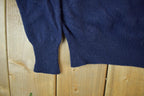 Vintage 1990s Polo By Ralph Lauren Lambswool Knit V Neck Sweater Youth XL