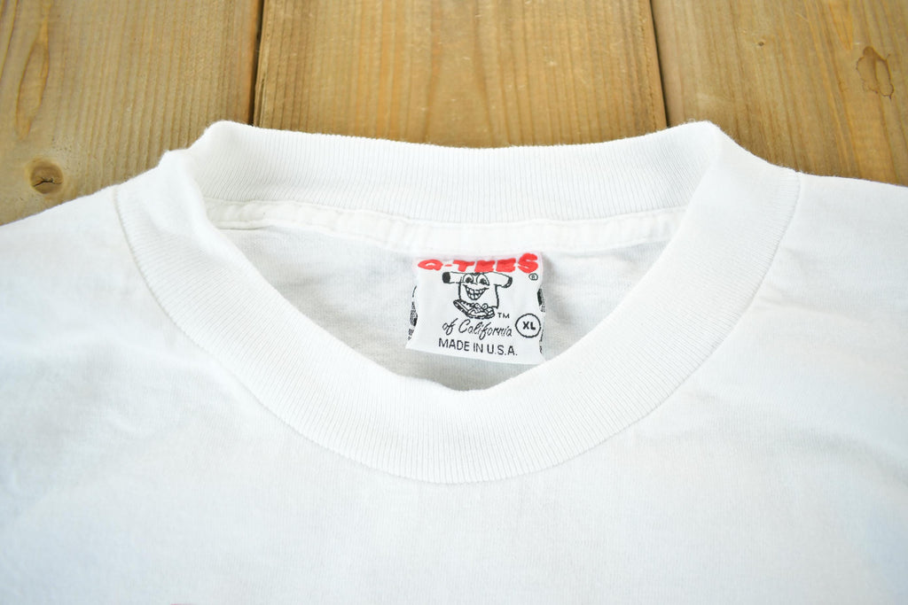 Vintage 1998 1999 Culture Club Band T-Shirt Big Re-Wind Tour Mens XL