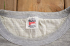 Vintage 1990s Blank Thermal Crewneck Sweatshirt