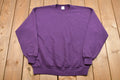 Vintage 1990s Jerzees Blank Raglan Crewneck Sweatshirt