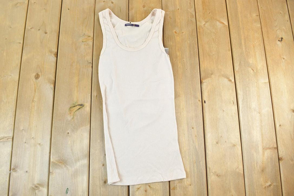 Women Vintage Vigoss Y2K Tank Top / Vigoss Grunge Skull Print / Contrast Stitch / Internet Famous Clothing / Over Dyed