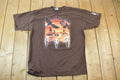 Vintage 1990s Buffalo Ranch Aztec Graphic T-Shirt