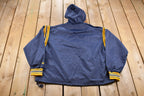 Vintage 1990s Champion Striped Windbreaker Jacket