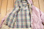 Vintage 1990s Woolrich Womens Plaid Lined Jacket