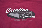 Vintage 1990s Creative Concrete Crewneck Sweatshirt Made In USA