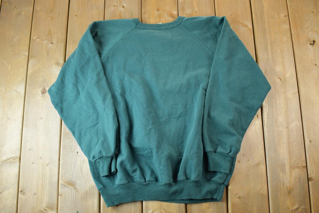 Vintage 1990s Wawa Ontario Canada Loon Party Crewneck Sweatshirt
