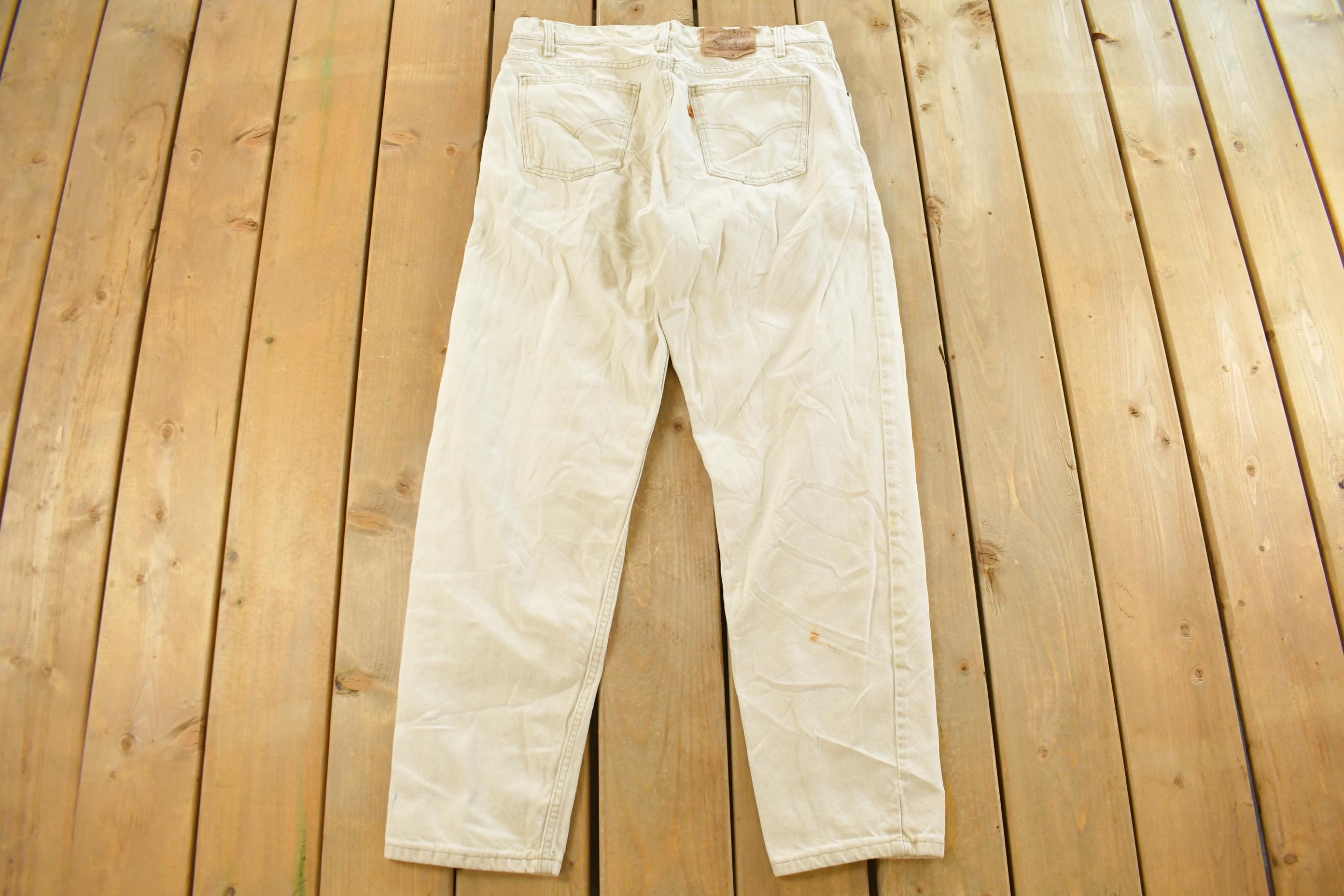 Vintage 1990s Levi's 550 Relaxed Tapered Denim Jeans Men's 35 x 31