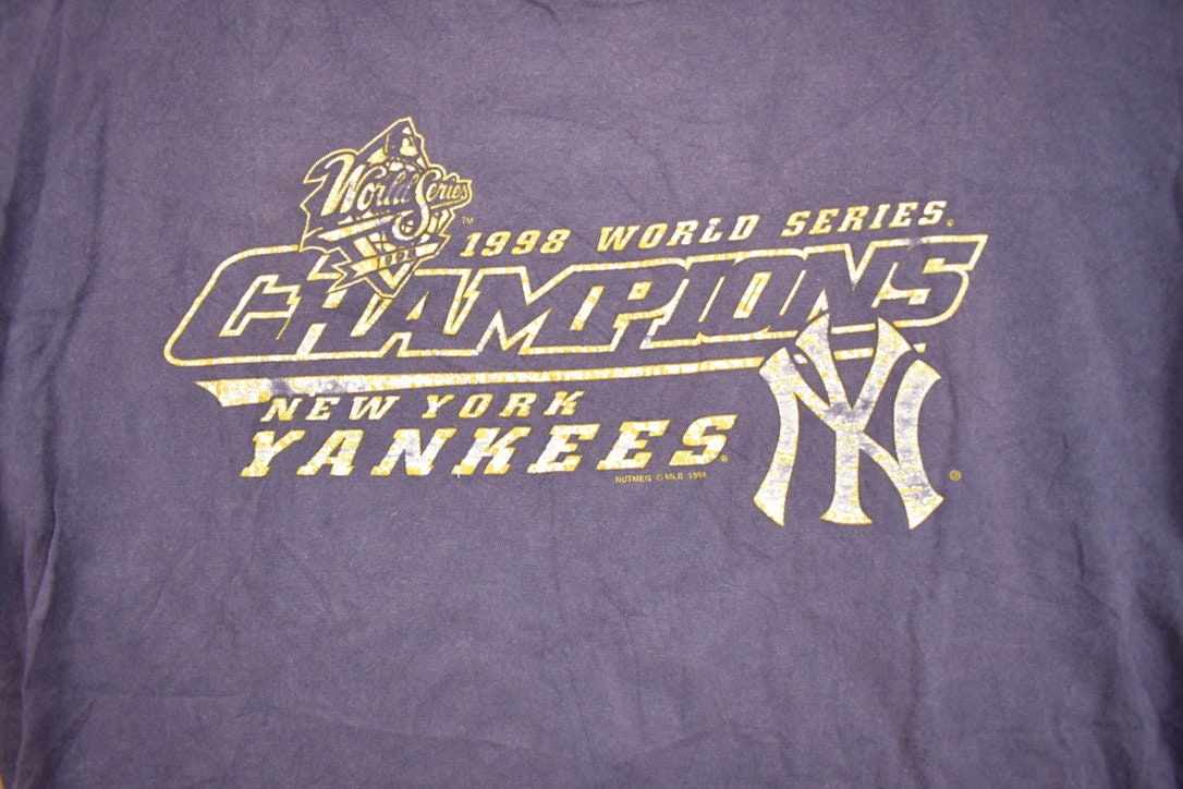 Vintage 1998 Yankees World Series Champions Baseball T-shirt