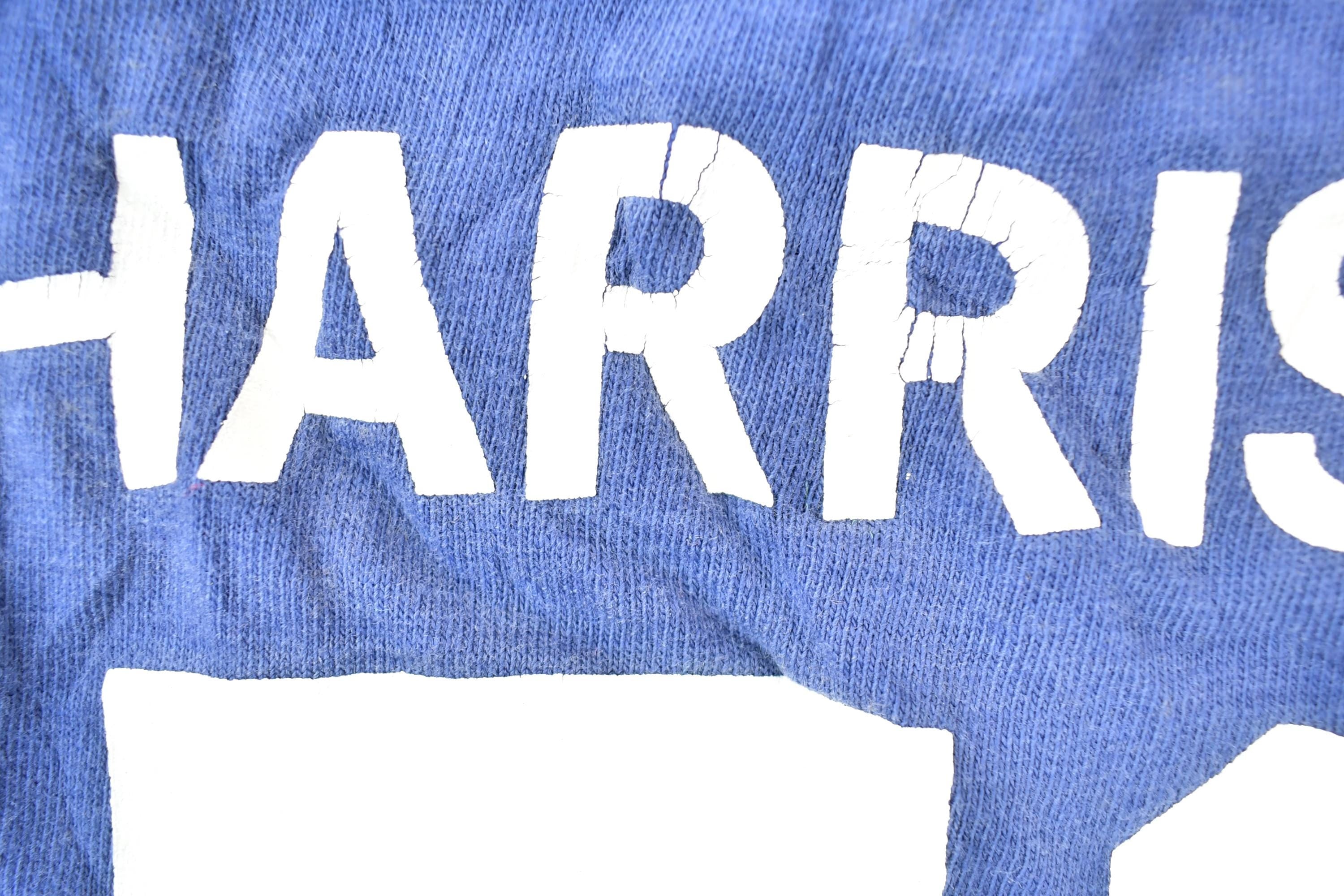 Vintage 1970's Champion Blue Bar Football Jersey Harrison 76