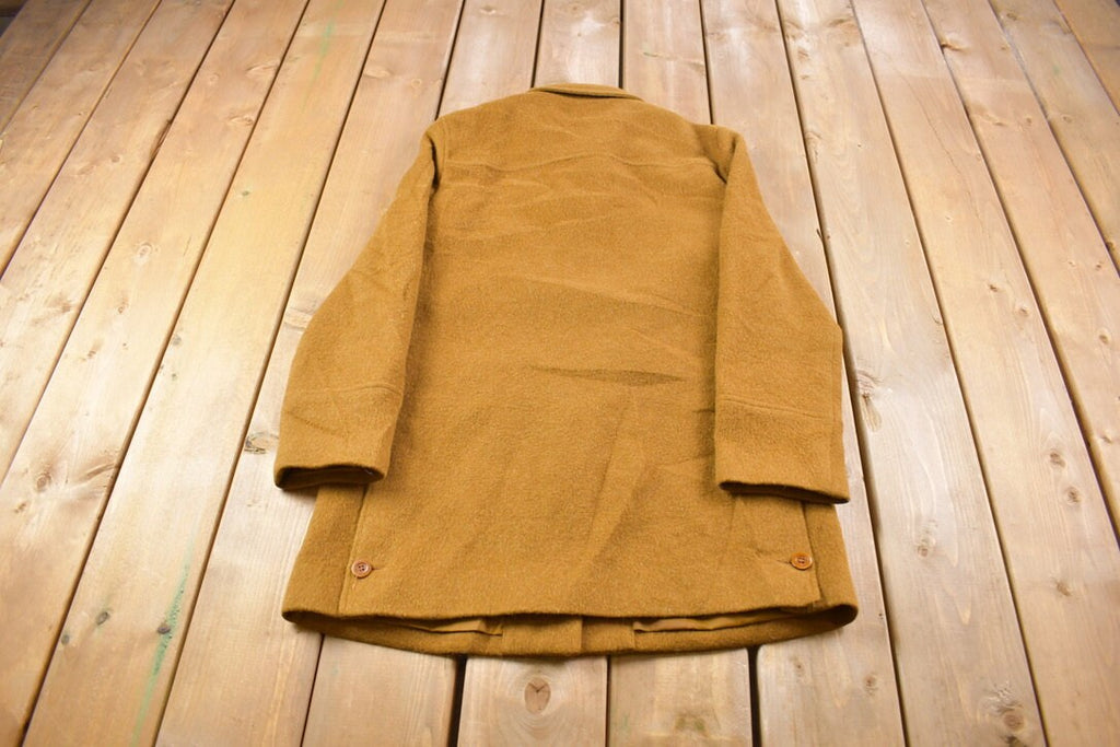 Vintage 1980s Harve Benard Wool Button Up Jacket