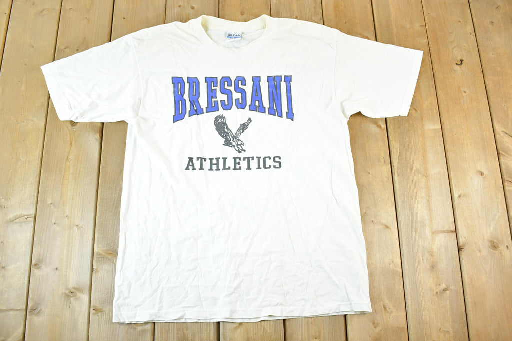 Vintage 1990s Bressani Athletics Souvenir T-Shirt Mens L