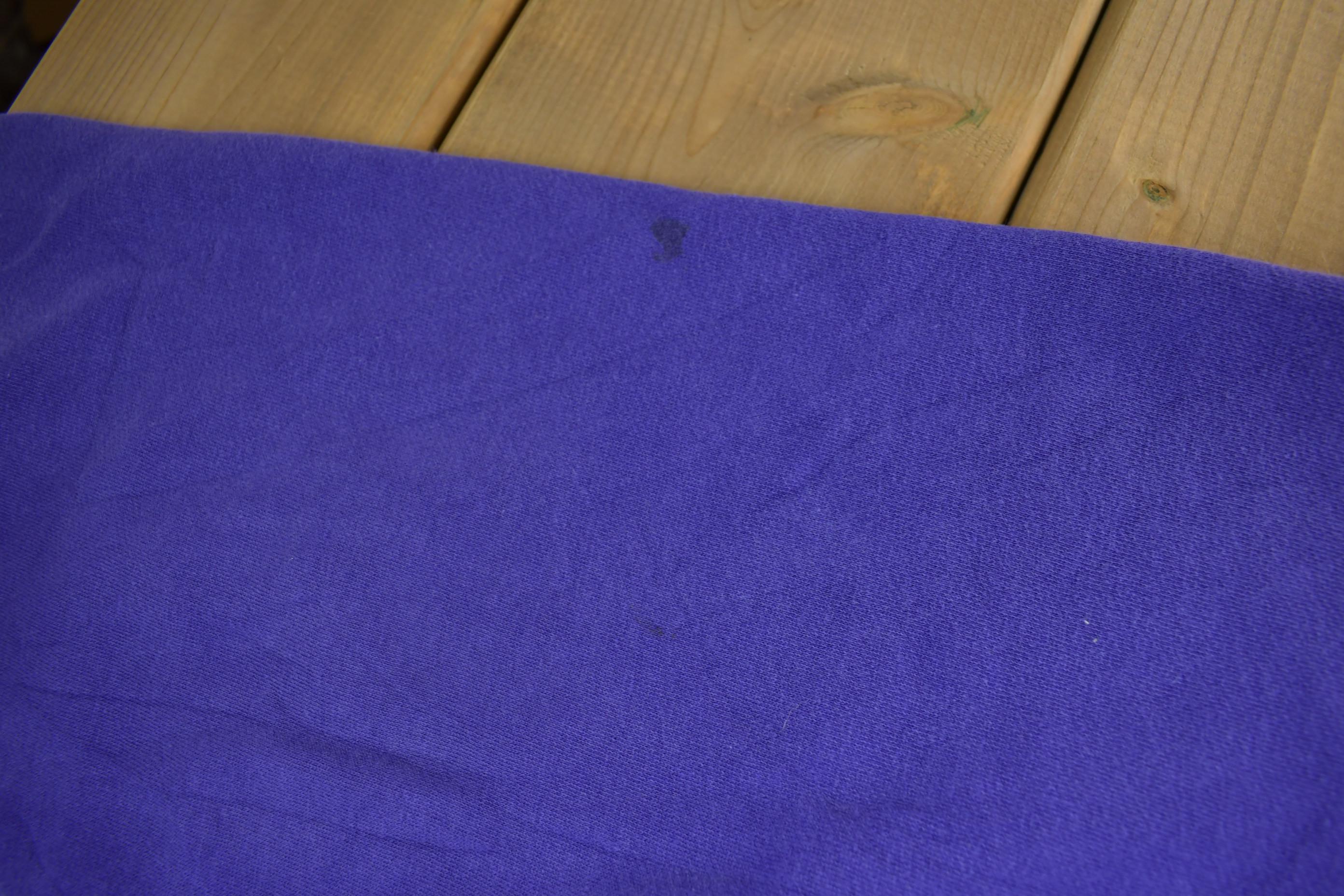 Vintage 1990s GAP Blank Deep Purple Crewneck Sweatshirt