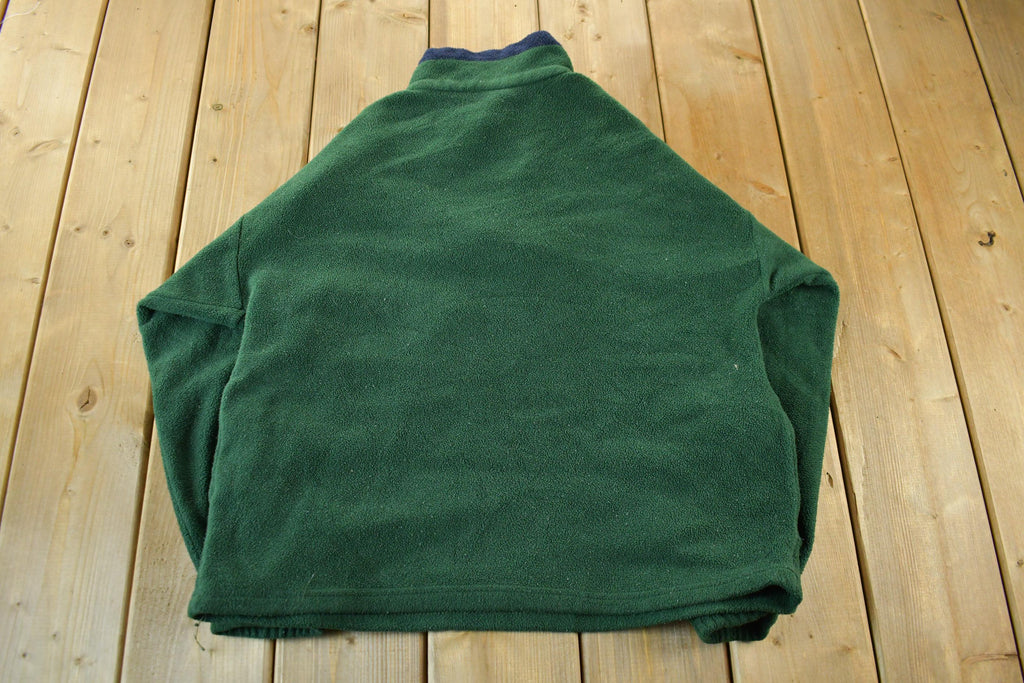 Vintage 1990s San Francisco Quarter Zip Fleece Sweatshirt