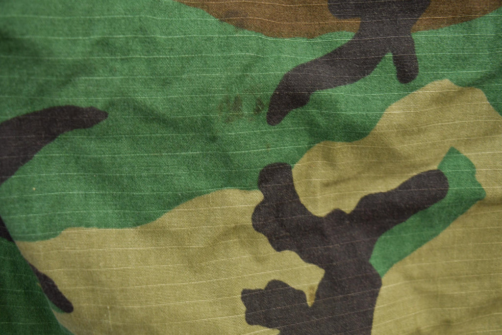 Vintage Military Button Up Shirt