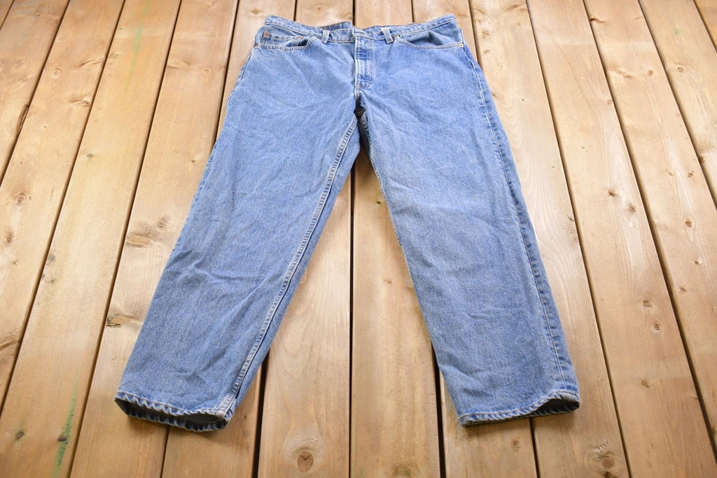 Vintage 1990s Levi 550 Red Tab Jeans Size 36 x 29