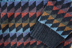 Vintage 1990s Dockers Knit Abstract Pattern Crewneck Sweater Mens M