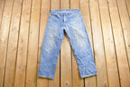 Vintage 1980s Levi's Red Tab Denim Jeans Size 34 x 26.5