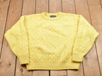Vintage Mac Gordon 3D Cable Knitted Sweater