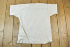 Vintage 1990s FOTL Single Stitch Blank White T-Shirt