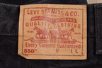 Vintage 1990s Levi's 550 Red Tab Relaxed Fit Jeans Size 31 x 32