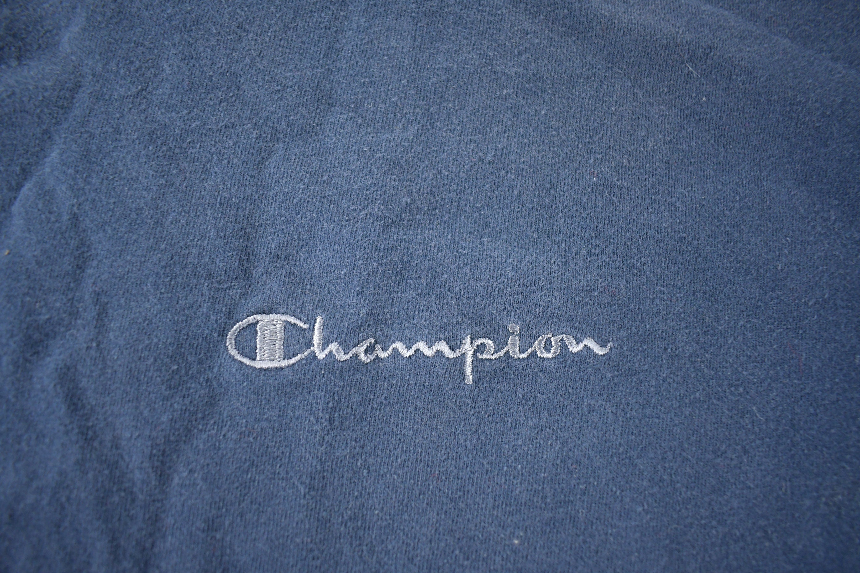 Vintage 1990s Champion Embroidered T Shirt Size L