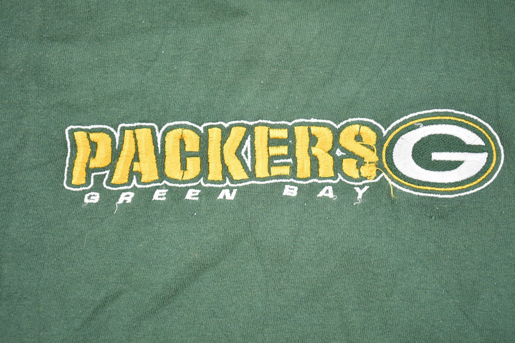 Vintage 1990s Green Bay Packers NFL Football Embroidered Crewneck Sweatshirt