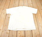 Vintage 1990s TSF Originals Hanes Dog Ducks Oil Painting Theme Single Stitch Graphic T-Shirt Made In USA