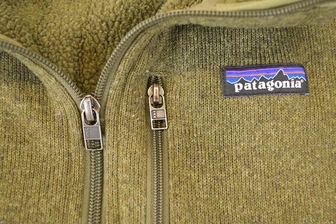 Vintage 1990s Patagonia Fleece Outdoorsman Sweater Mens L