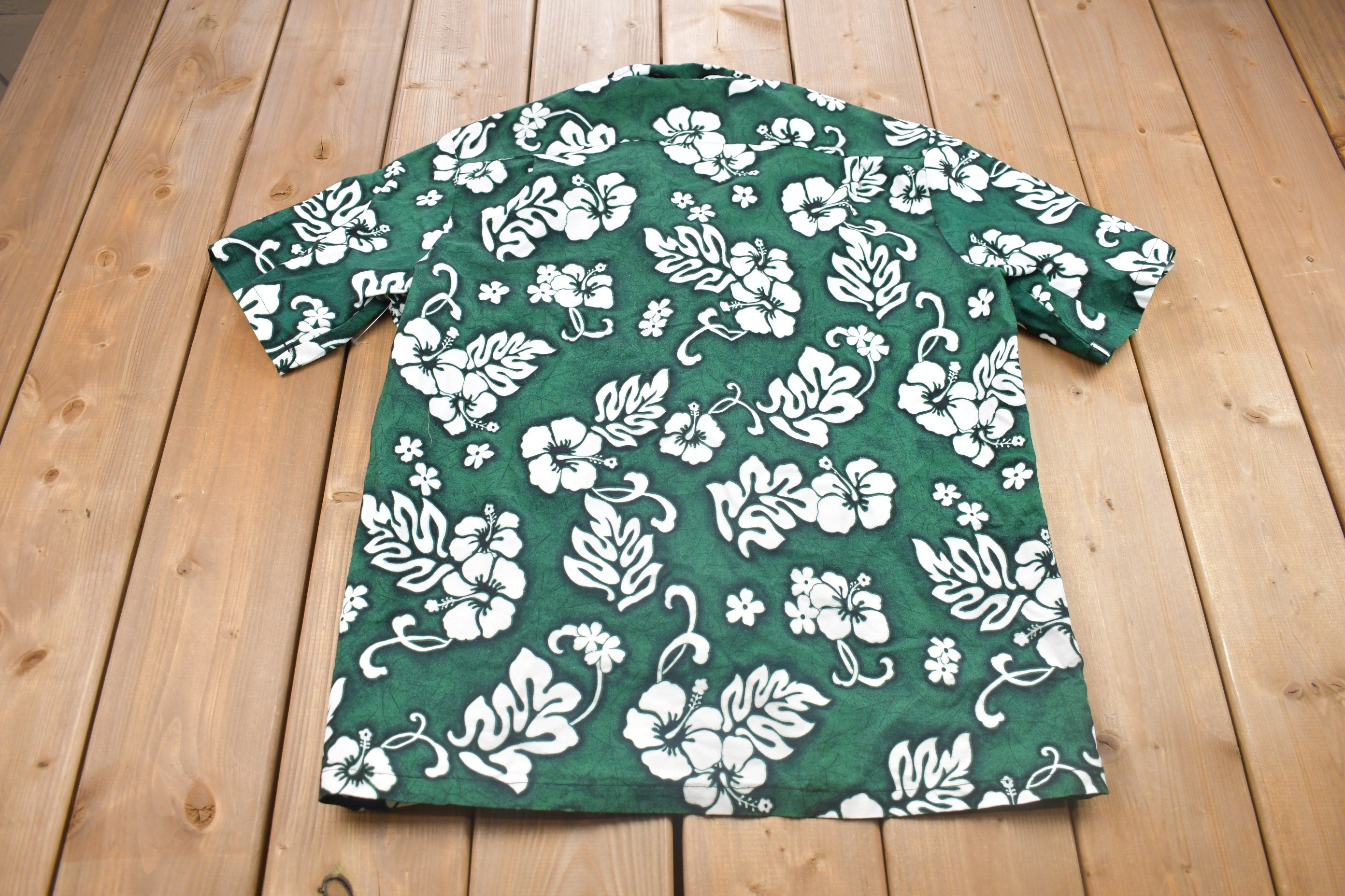 Vintage 1990s Floral Button Up Shirt