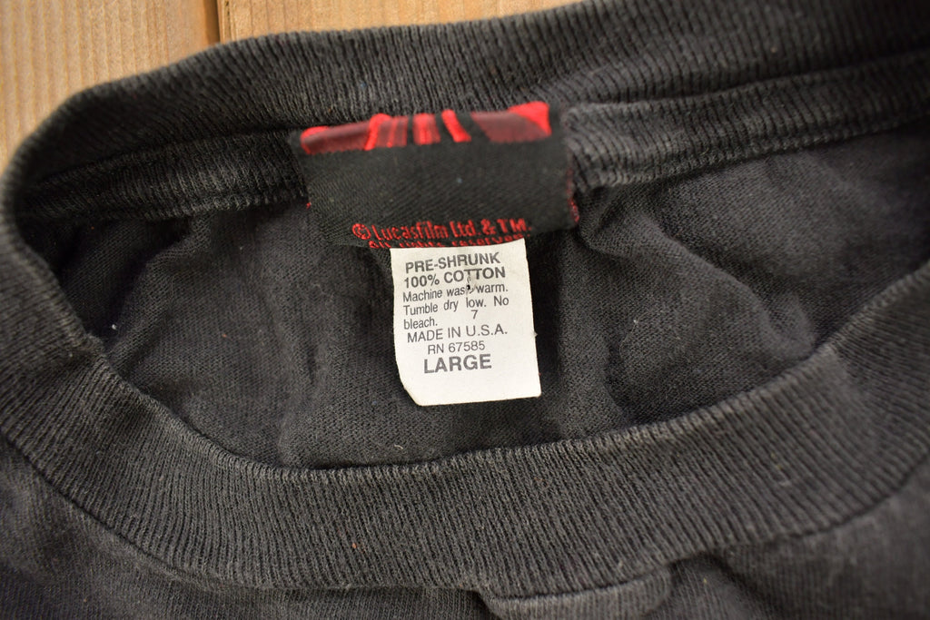Vintage 1990s Darth Maul Star Wars Episode 1 Promo T-Shirt