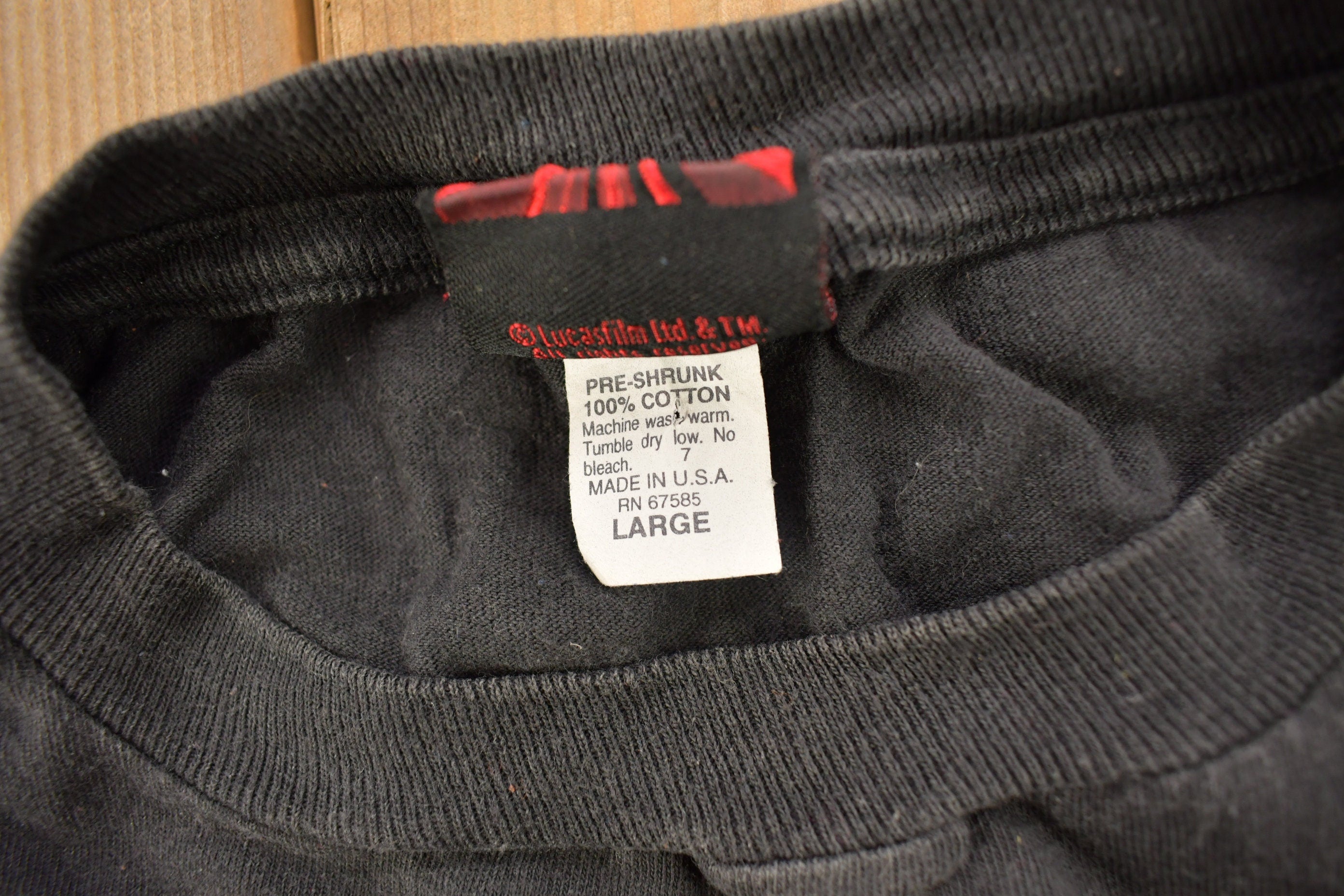 Vintage 1990s Darth Maul Star Wars Episode 1 Promo T-Shirt