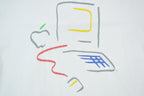 Vintage 1990s Apple Computers Single Stitch Graphic Promo T-Shirt