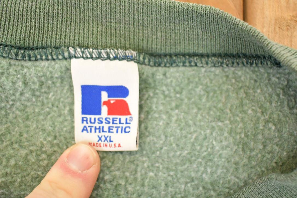 Vintage 1990s Russell Athletic Blank Crewneck Sweatshirt Mens XL