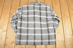 Vintage 1990s Great Canadian Rugged Wear Plaid Button Up Heavyweight Shirt Men's M